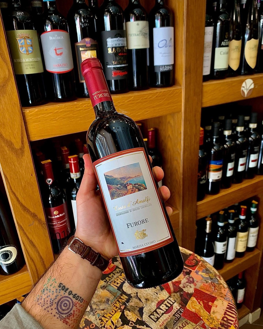 Costa d'Amalfi Furore davanti alla cantina